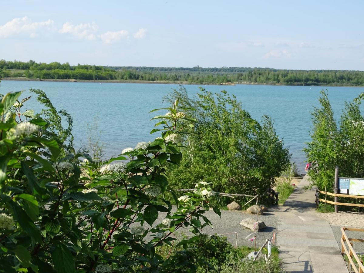 Feriendomizil Am Stoermthaler See, Lagovida, Leipziger Neuseenland, Grosspoesna, Privatstrand Exterior photo